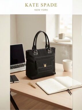 Kate Spade Prince Street Blakely Tote - Black Nylon